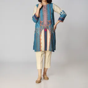 1PC- Khaddar Digital Printed  Shirt  PW2333