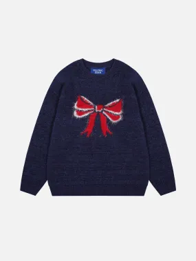 Aelfric Eden Bow Jacquard Sweater