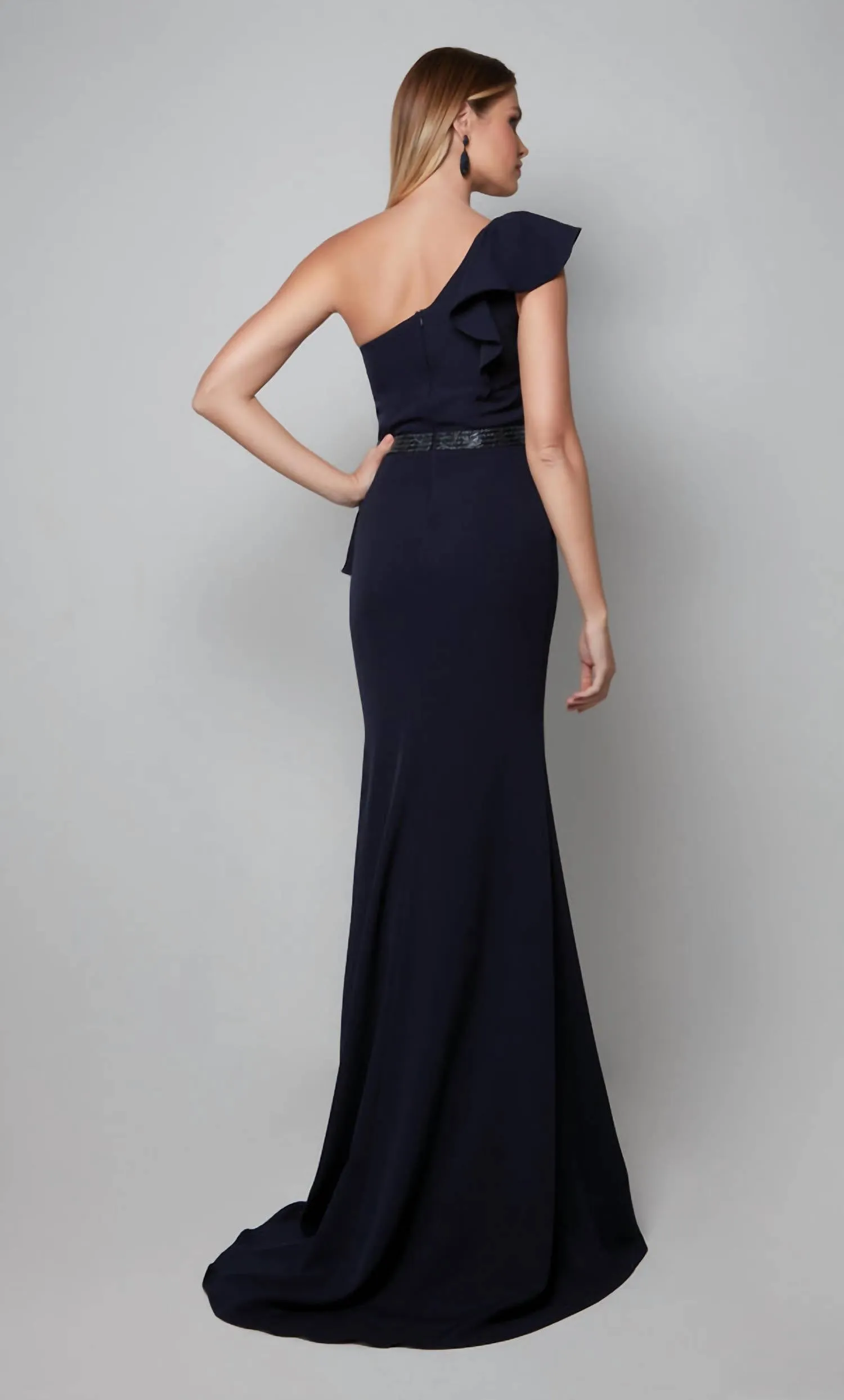 Alyce Paris - One-Shoulder Prom Dress