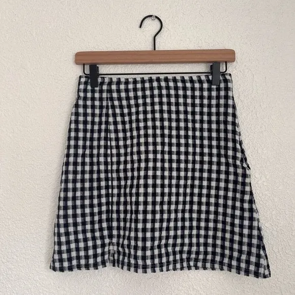 American Eagle Checkered Mini Skirt