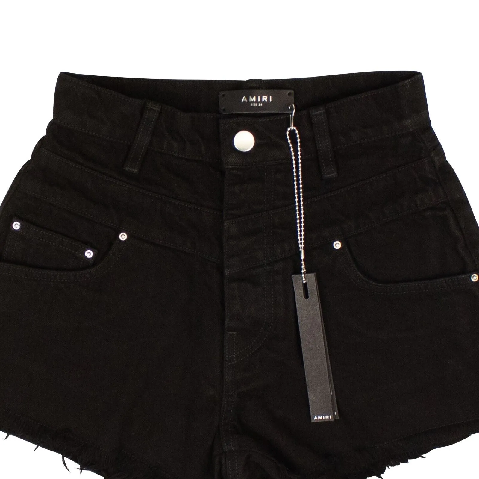Black High Waisted Shorts
