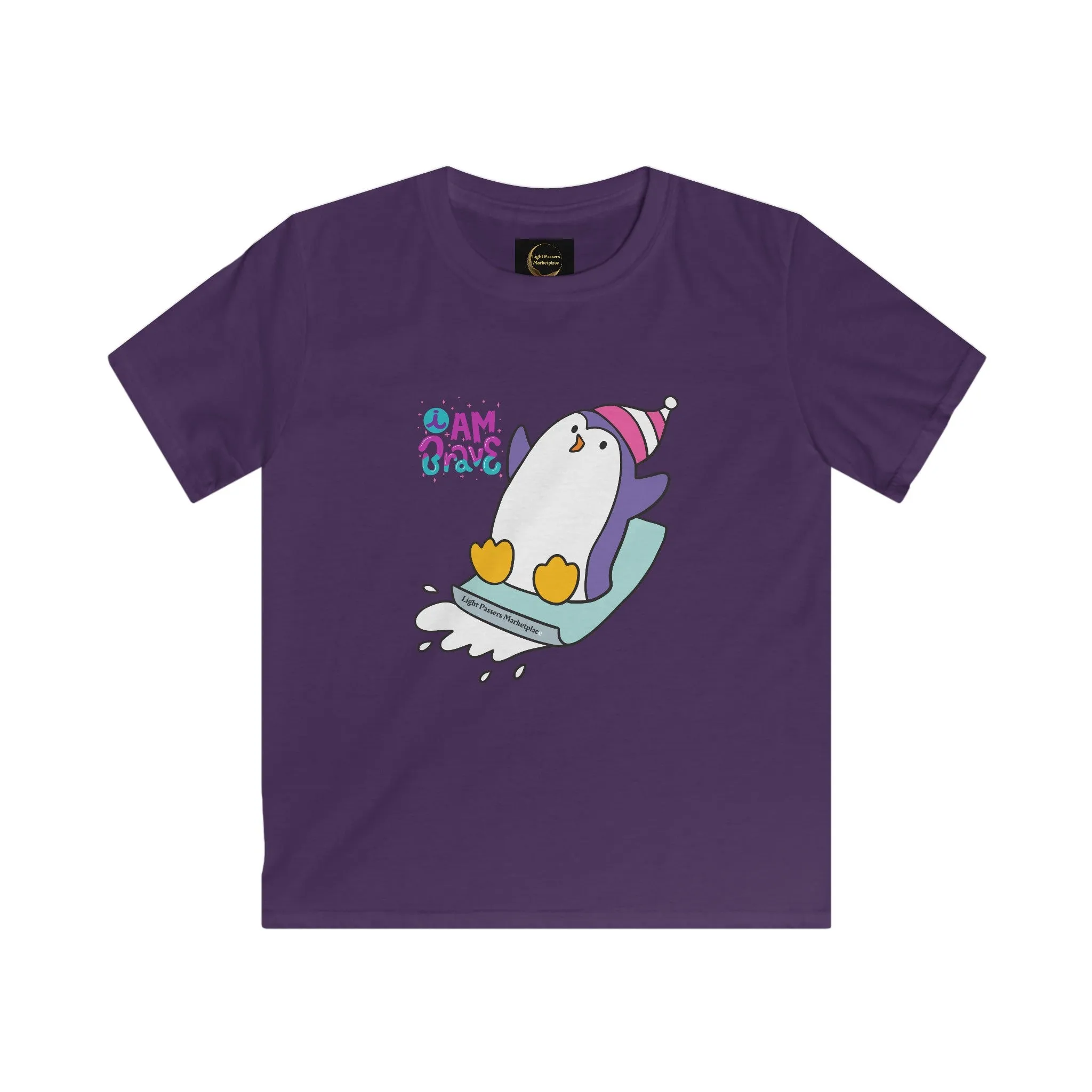 Brave Penguin Youth Soft Tee