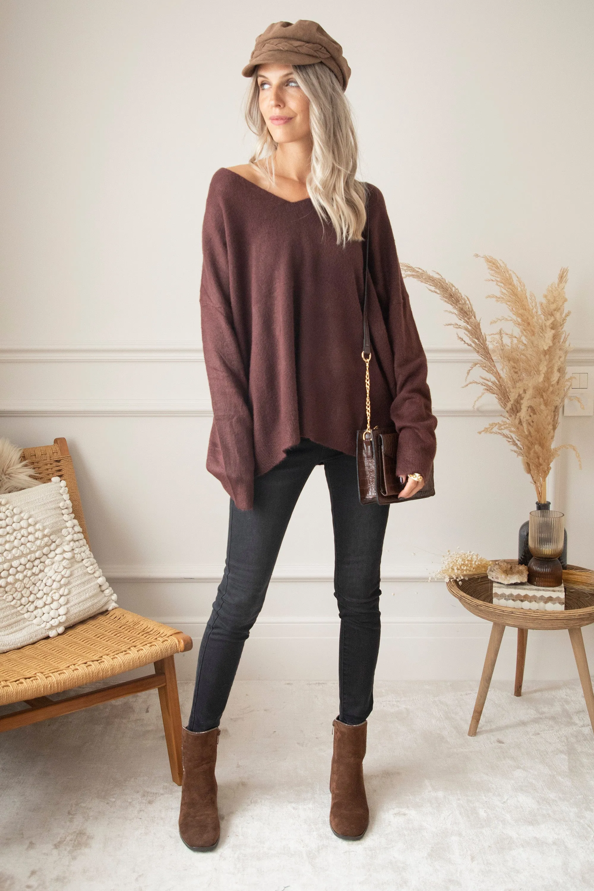 Comfy Billie Chocolate - Trui