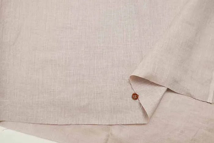 Cool Classic Processing Campfire Linen Fabric Sudden Correspondence << Warm color>