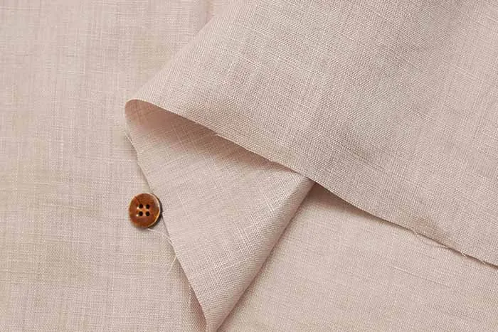 Cool Classic Processing Campfire Linen Fabric Sudden Correspondence << Warm color>