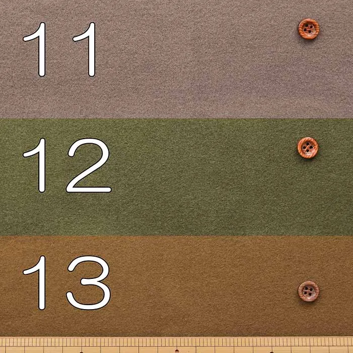 Cotton colored flannel fabric, solid color