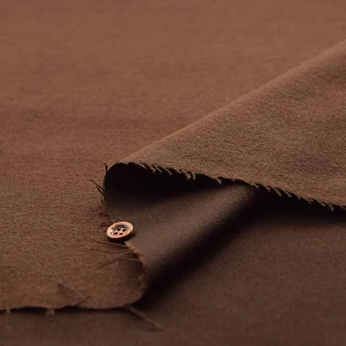 Cotton colored flannel fabric, solid color