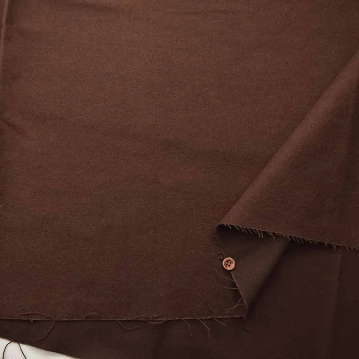 Cotton colored flannel fabric, solid color