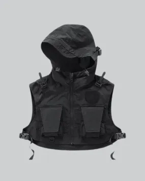 Cropped Utility Vest