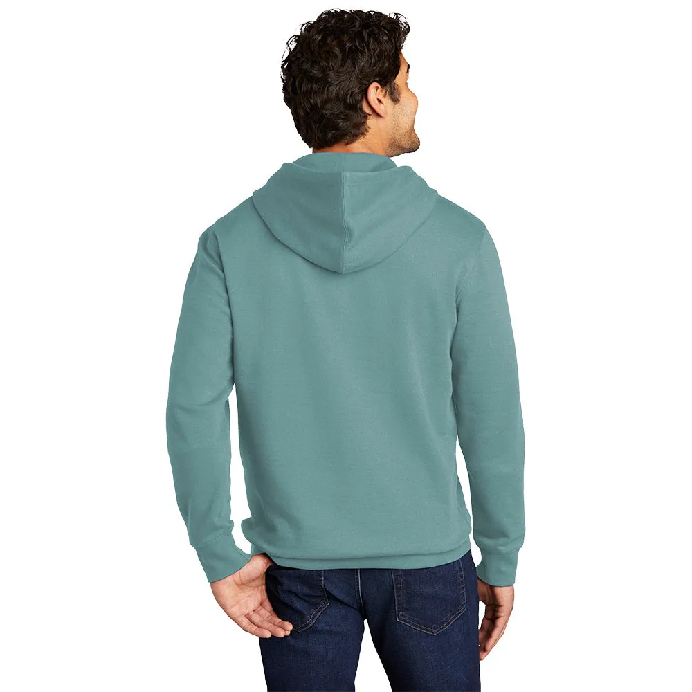 District DT6100 V.I.T. Fleece Hoodie - Eucalyptus Blue