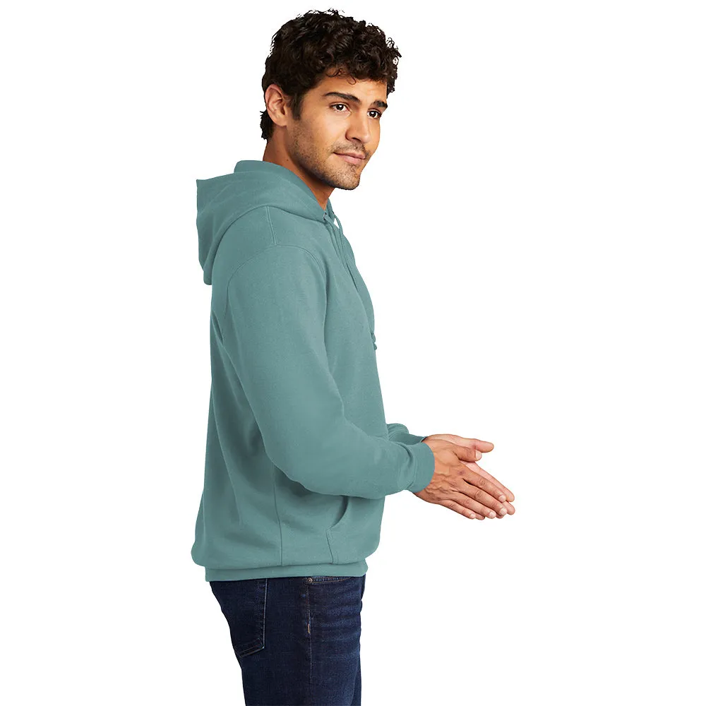 District DT6100 V.I.T. Fleece Hoodie - Eucalyptus Blue