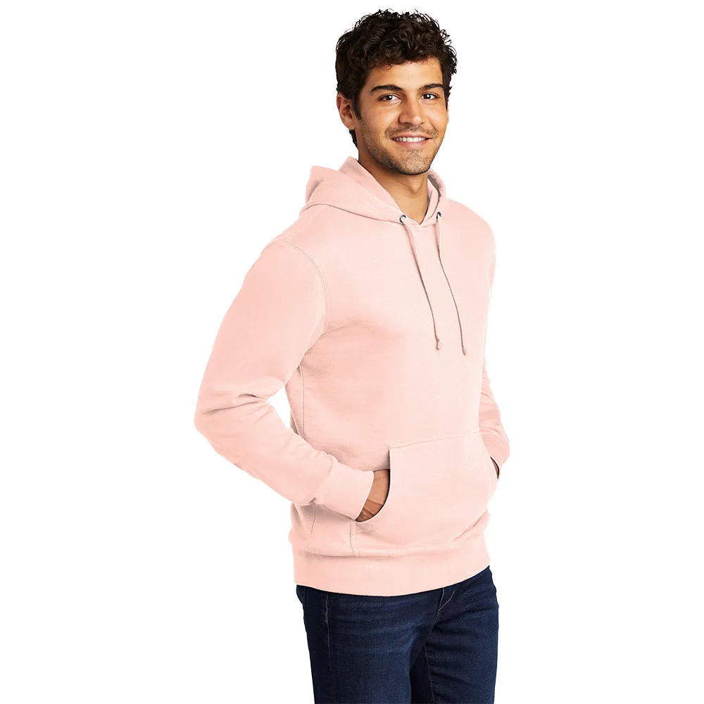 District DT6100 V.I.T. Fleece Hoodie - Rosewater Pink