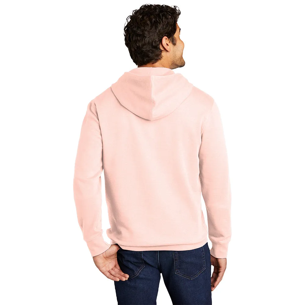 District DT6100 V.I.T. Fleece Hoodie - Rosewater Pink