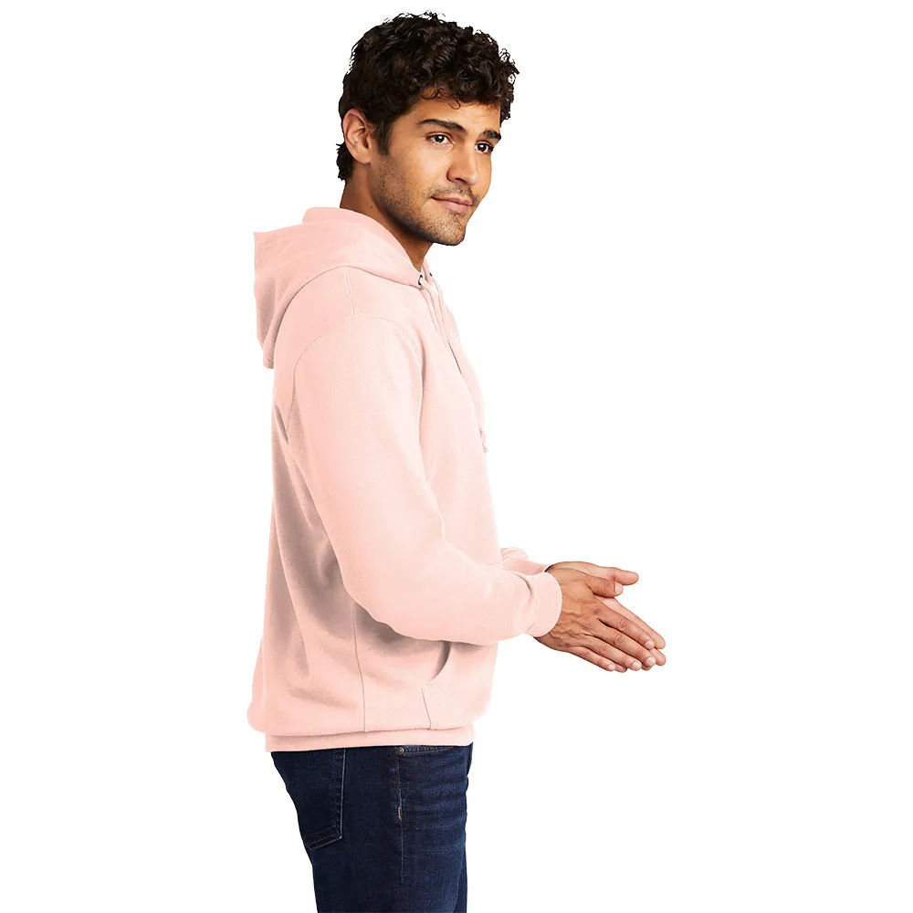 District DT6100 V.I.T. Fleece Hoodie - Rosewater Pink
