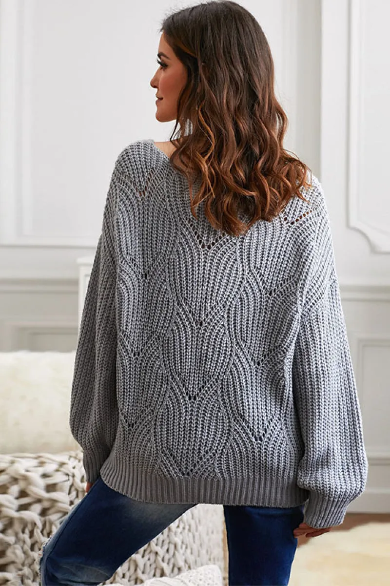 Drop Shoulder Sweater