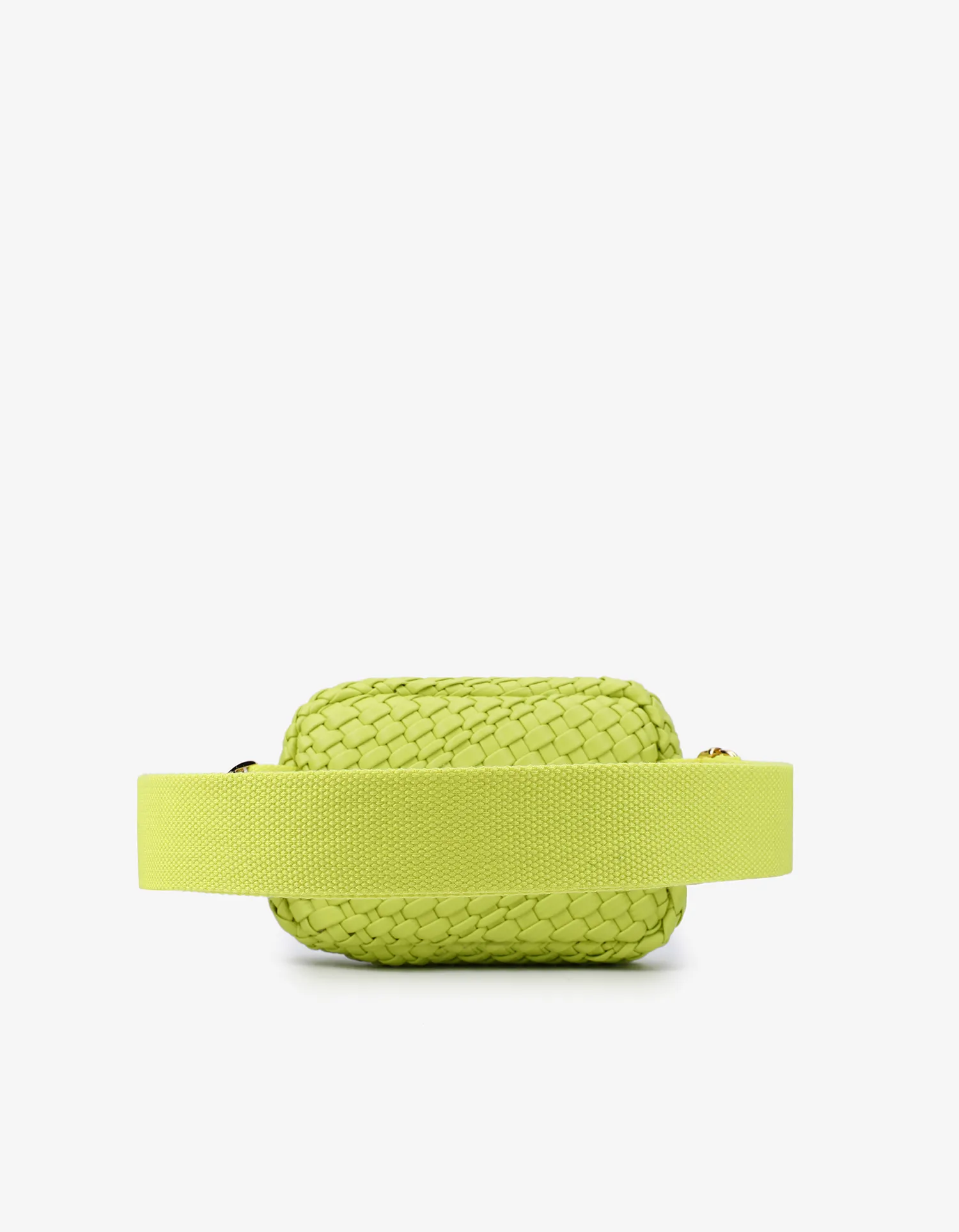 EVERLEIGH WOVEN BELT BAG CHARTREUSE