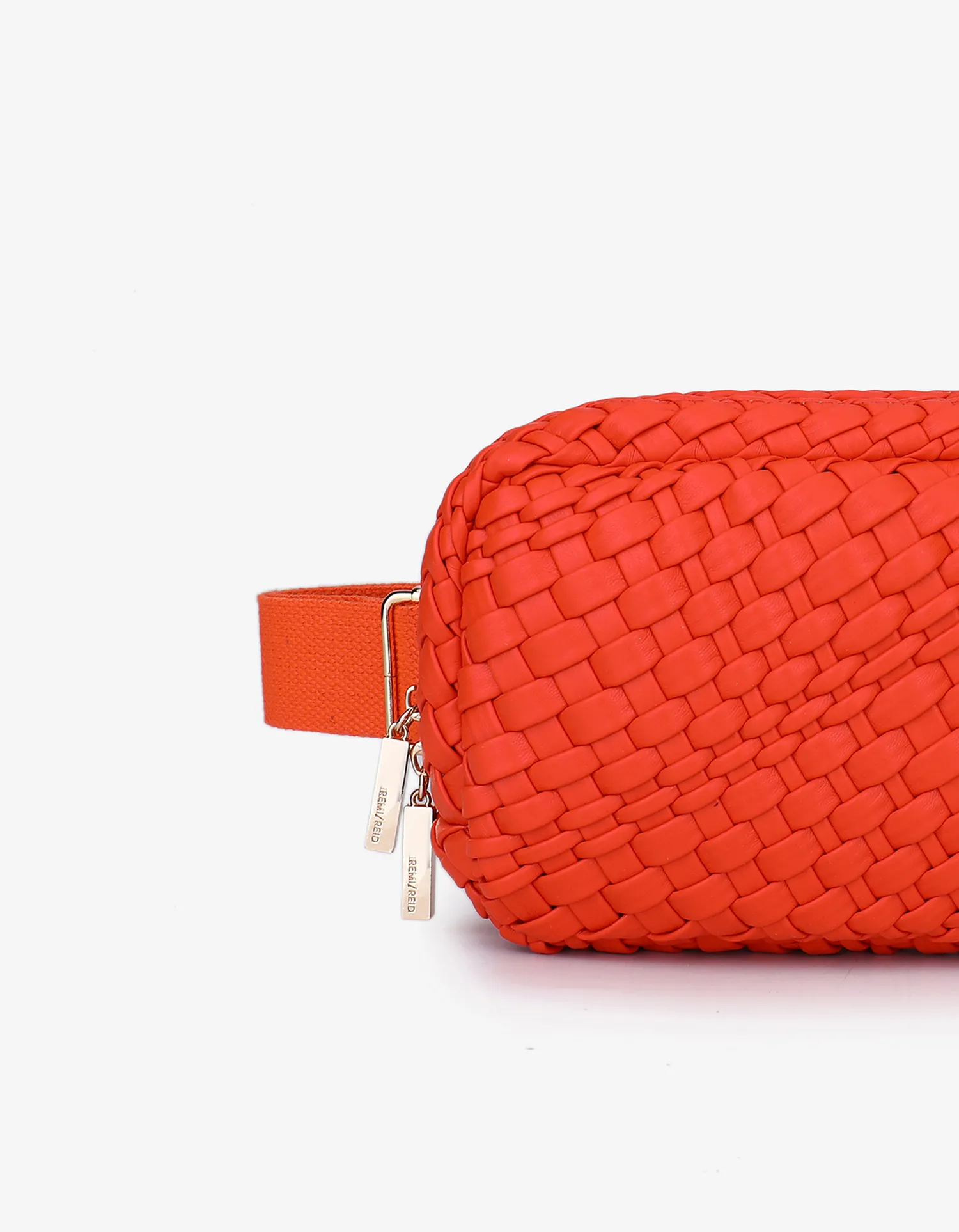 EVERLEIGH WOVEN BELT BAG ORANGE