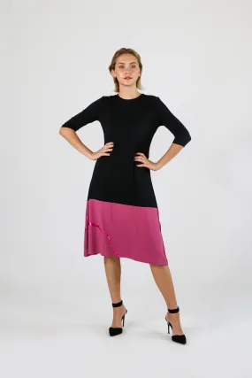 Gen Dress in Pink Foil