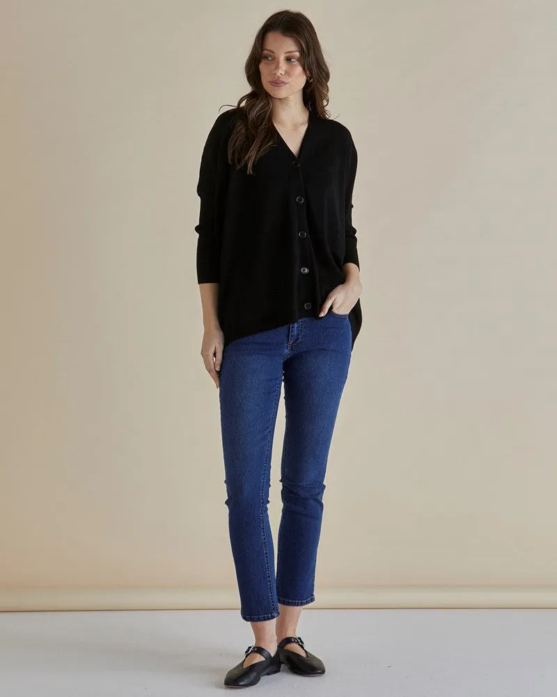 Hampton Cardigan - Black
