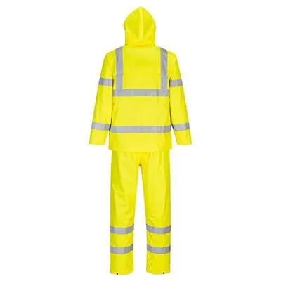 Hi-Vis Packaway Rainsuit - All Sizes
