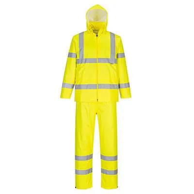 Hi-Vis Packaway Rainsuit - All Sizes
