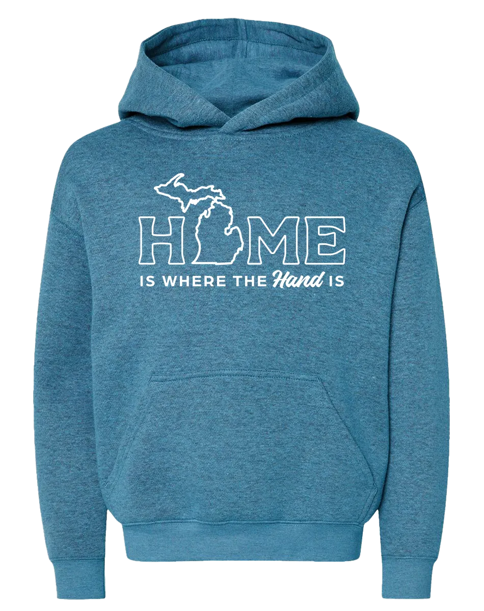 Home Is Where The Hand Is Youth Hoodie (CLOSEOUT)