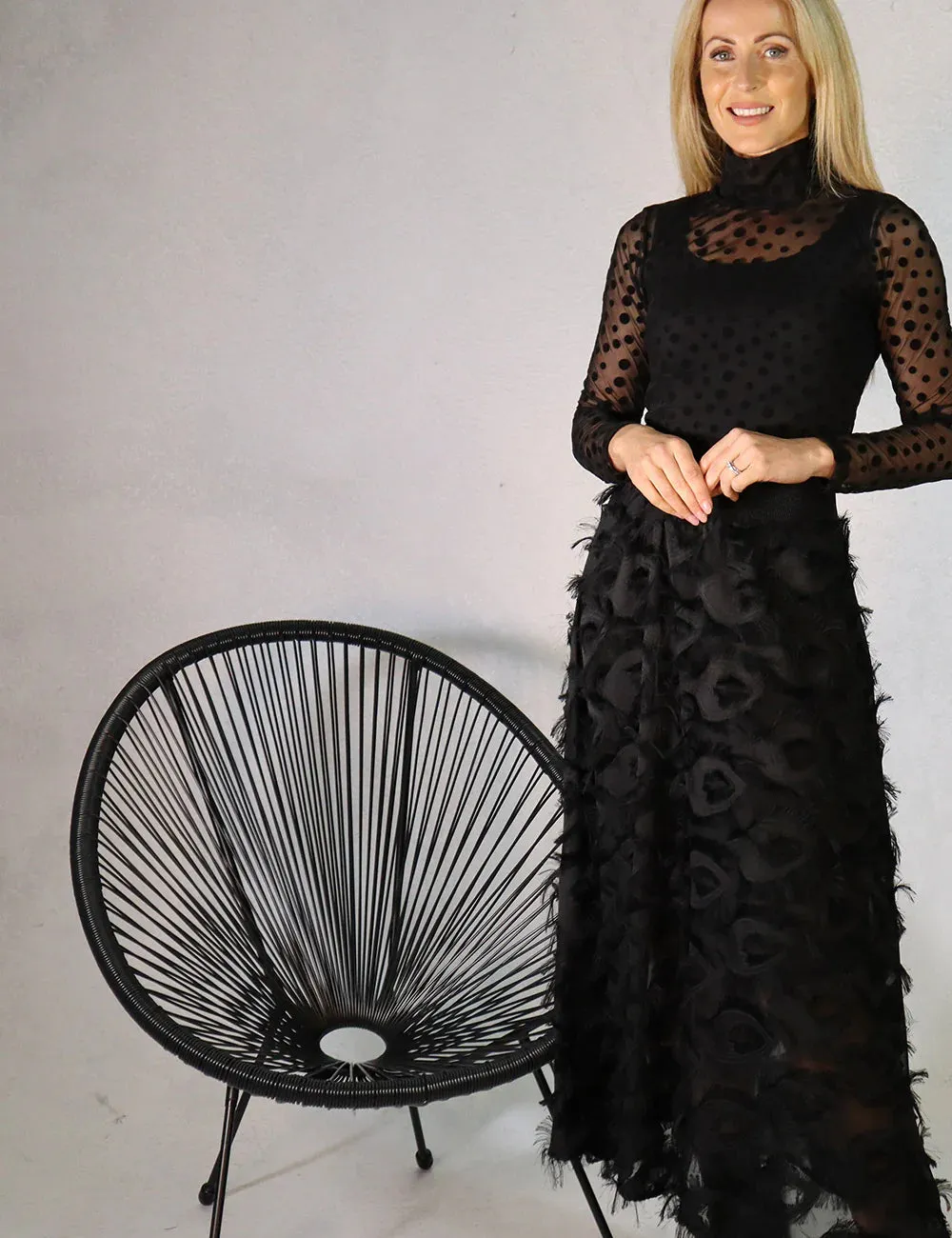 Long Black Skirt