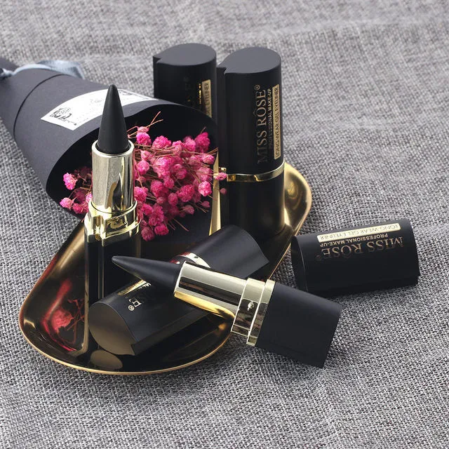 Long Lasting Eyes Liner Gel Make Up Pencil Waterproof Black Eyeliner Natural MISS ROSE Make Up Eyes Tattoo Eyeliner