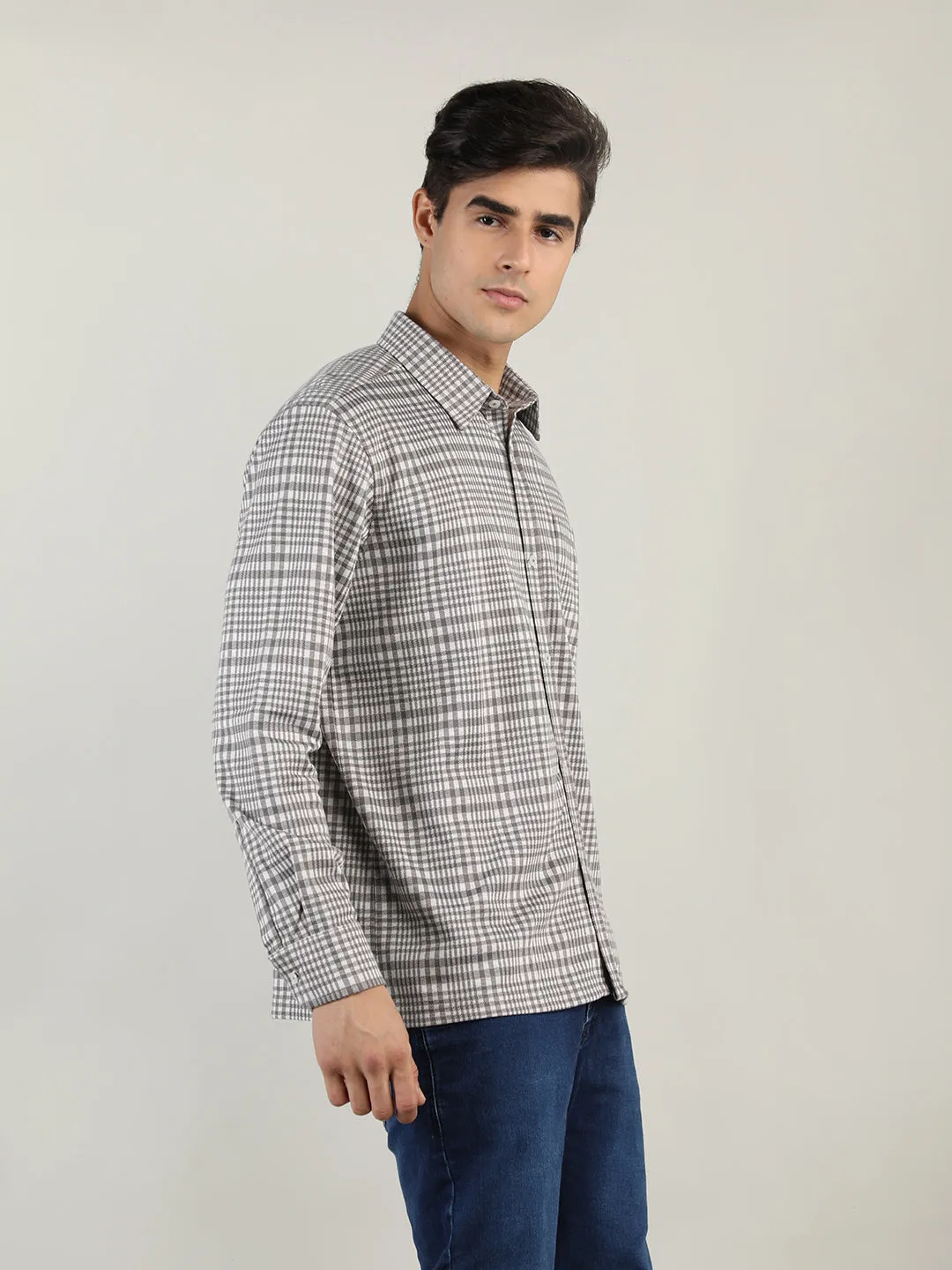Men Checked Shirts