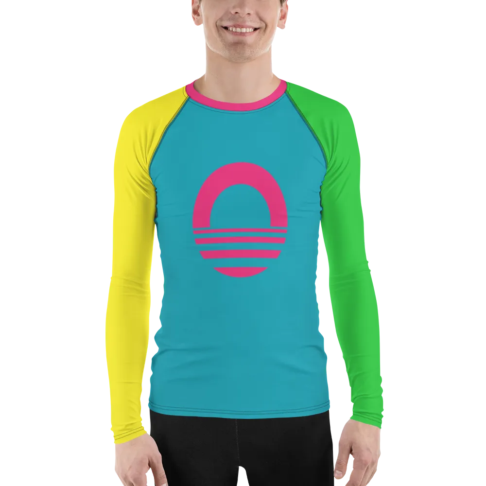 Men's Long Sleeve Shirt - Neon