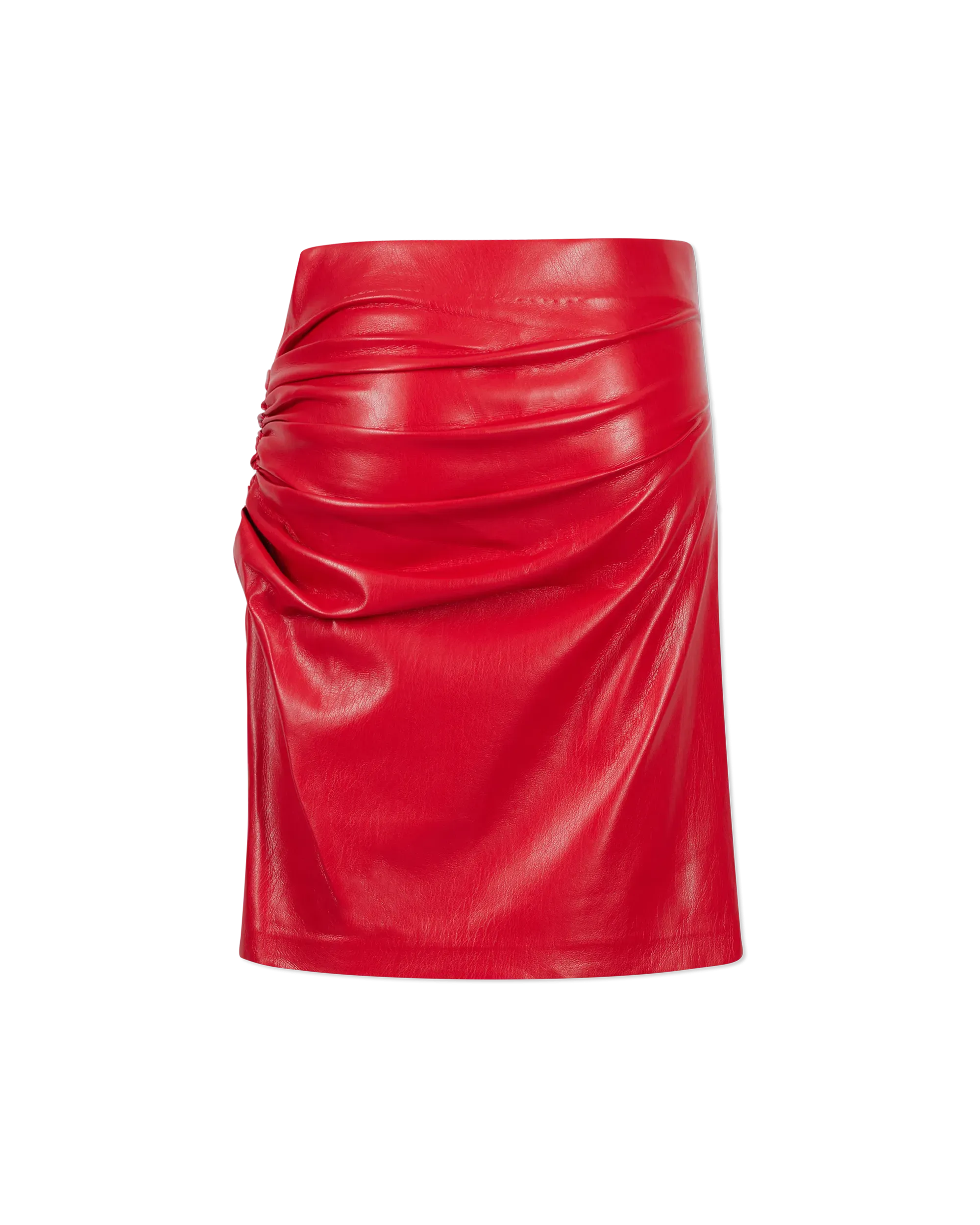 Mila Vegan Leather Mini Skirt