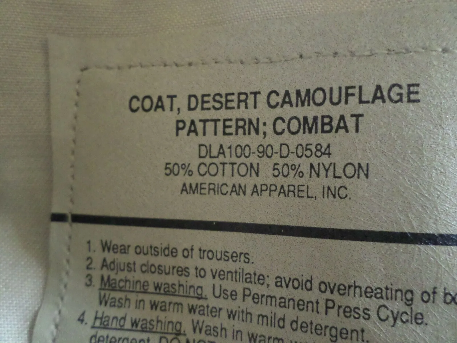 MILITARY ISSUE BDU FATIGUE TACTICAL 4 POCKET SHIRTS DESERT CAMOUFLAGE USA MADE