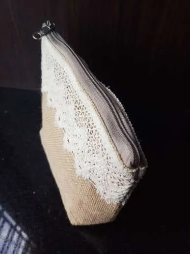 Natural Jute Boat Pouch