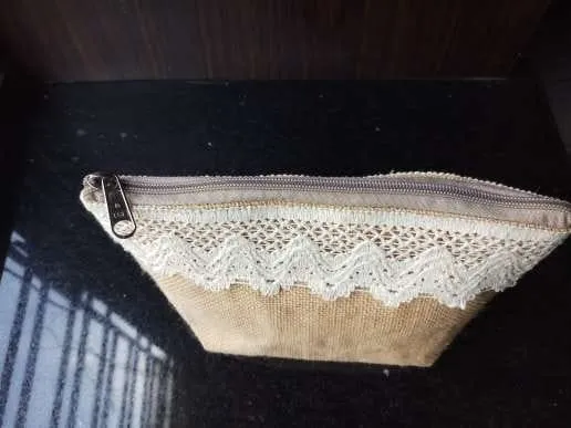 Natural Jute Boat Pouch