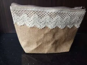 Natural Jute Boat Pouch