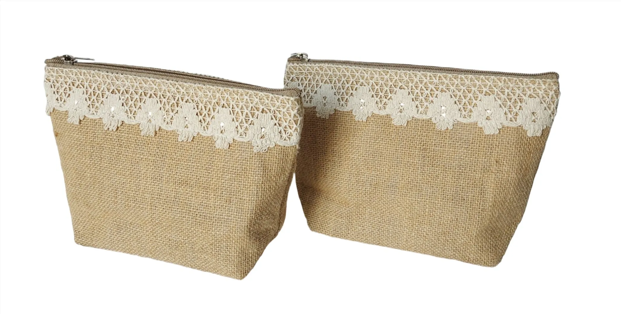 Natural Jute Boat Pouch