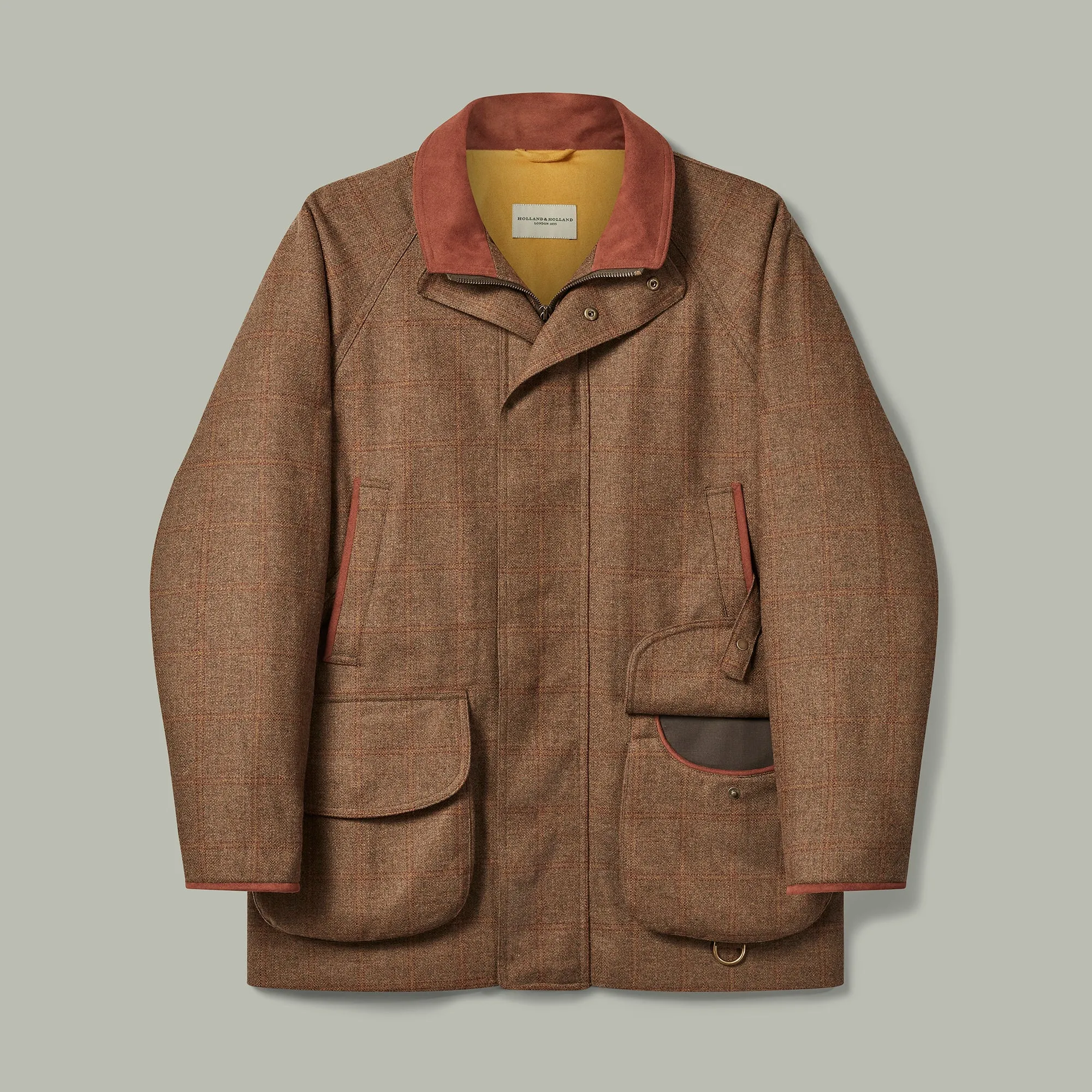 Northwood Tweed Field Coat [HAWTHORN]
