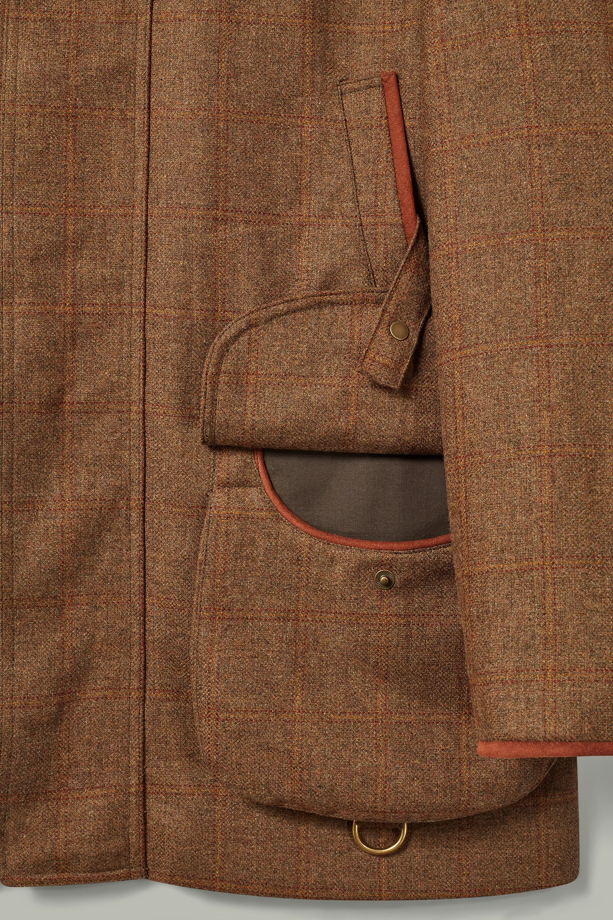 Northwood Tweed Field Coat [HAWTHORN]