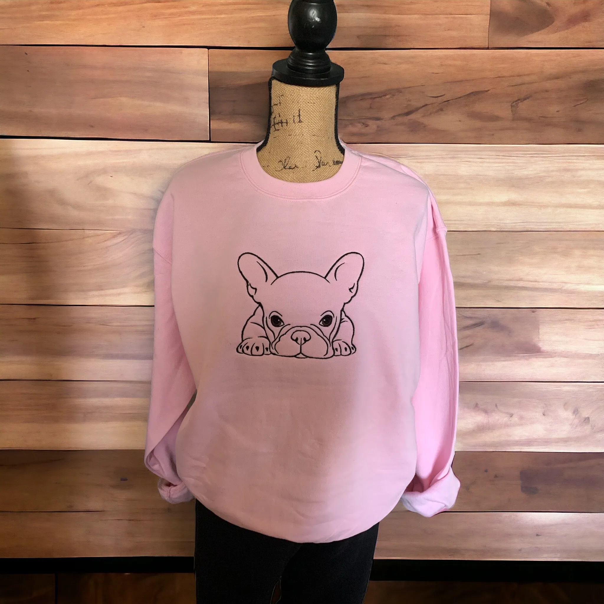 Oversized Frenchie sweatshirt