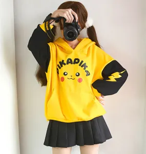 Pastel Electric Oversized Sweatshirt