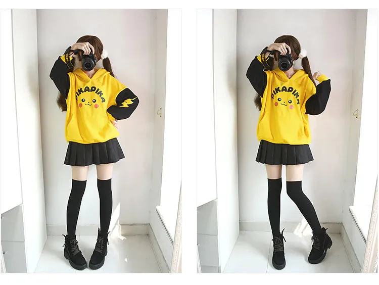 Pastel Electric Oversized Sweatshirt