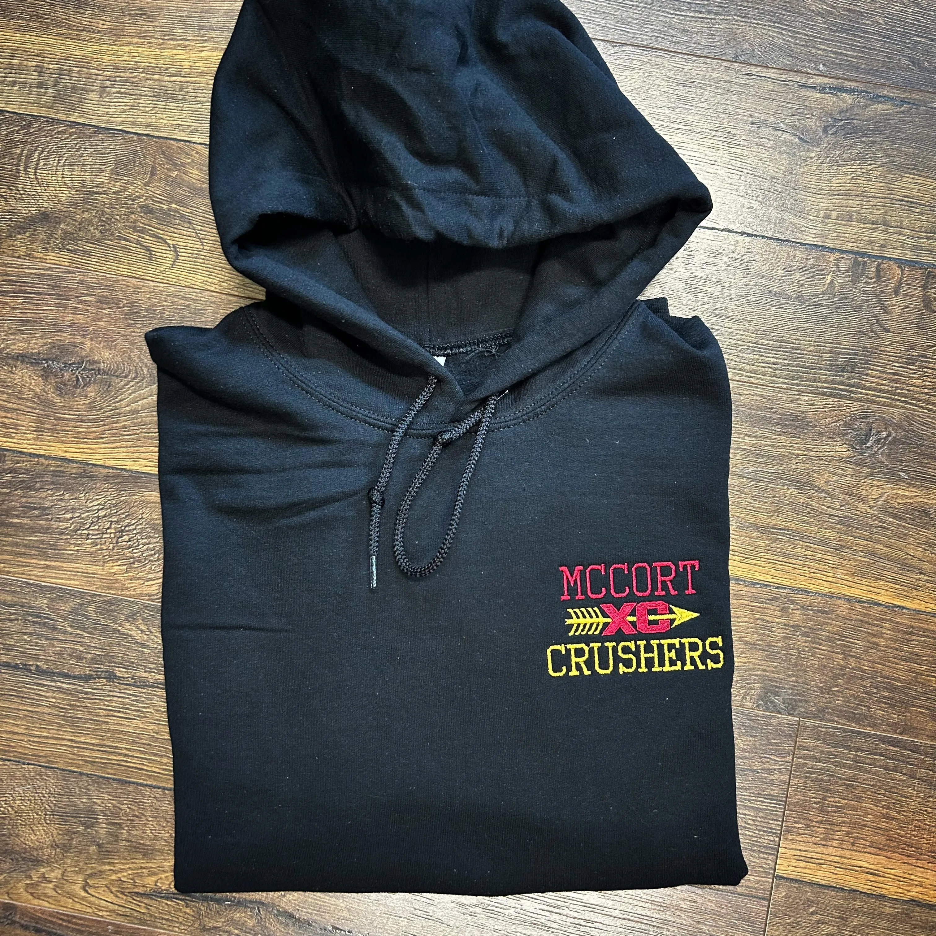 Personalized Cross Country Team Hooded Sweatshirt