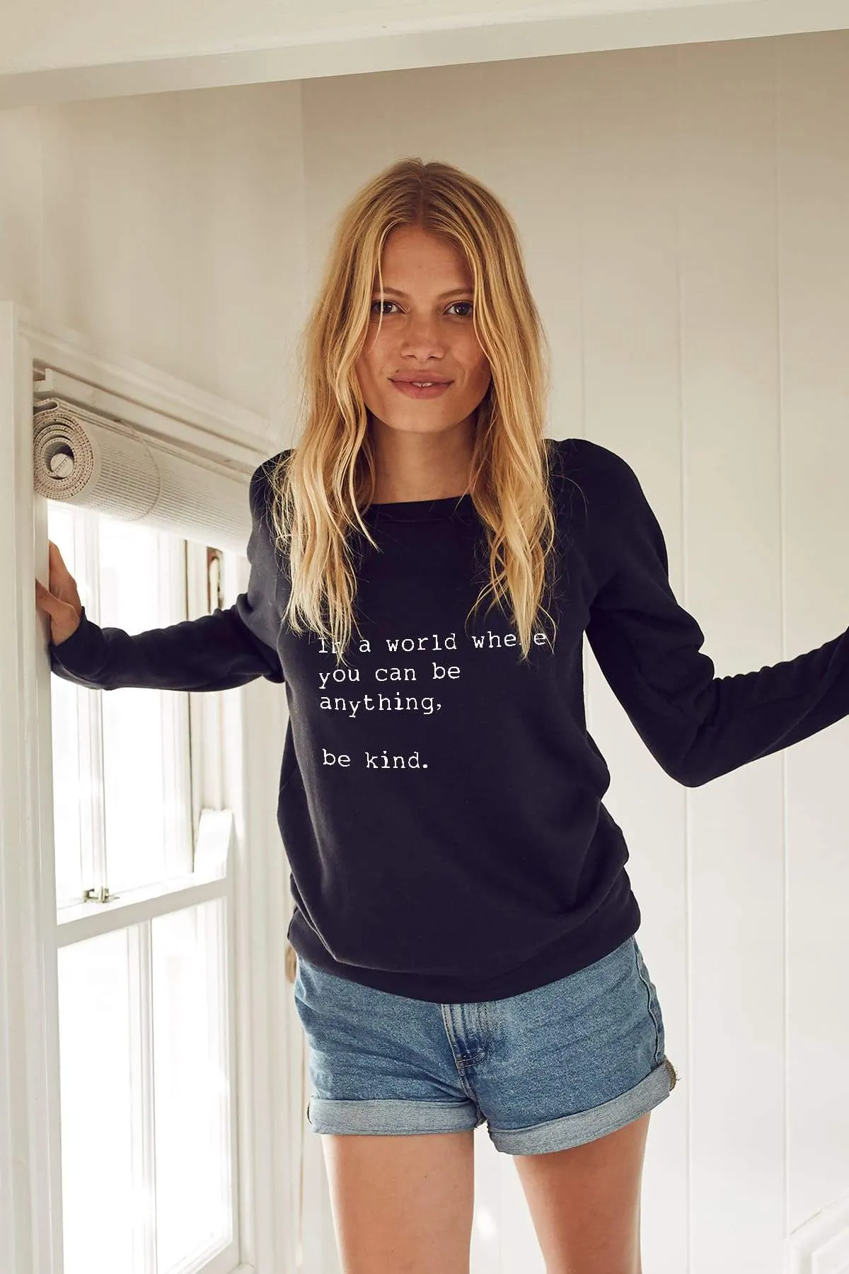 "Be Kind" Cozy Pullover