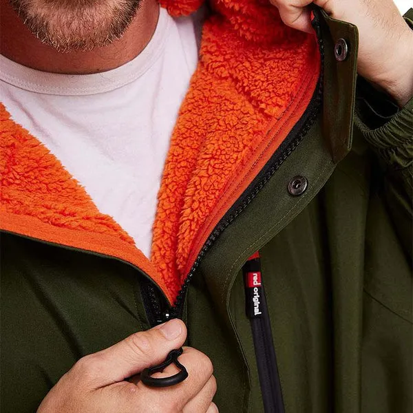 Red Original RM Long Sleeve Pro Change Robe EVO - Parker Green