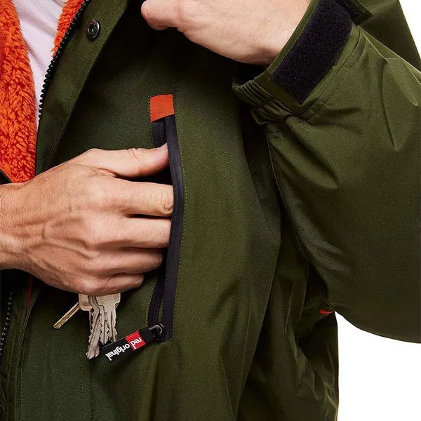 Red Original RM Long Sleeve Pro Change Robe EVO - Parker Green