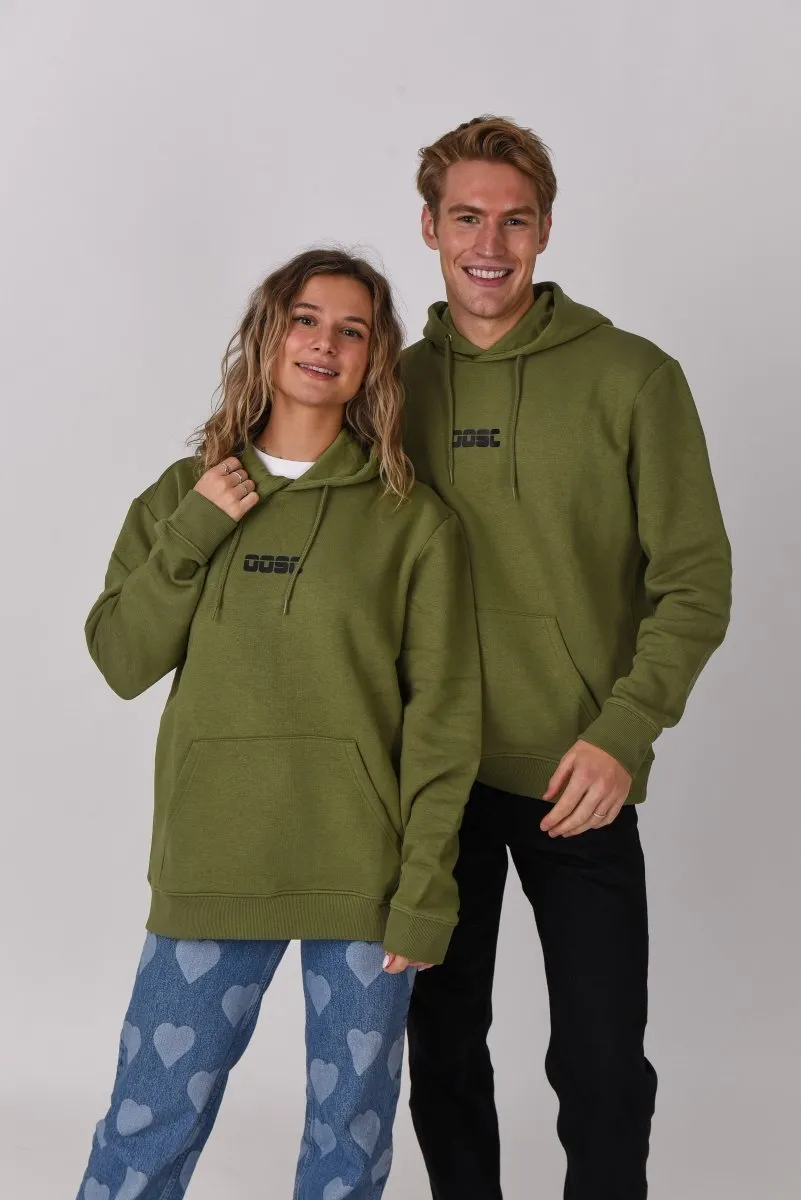 Retro OOSC Hoodie - Khaki