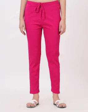 Satrangi Women's Rani Viscose Lycra Trouser