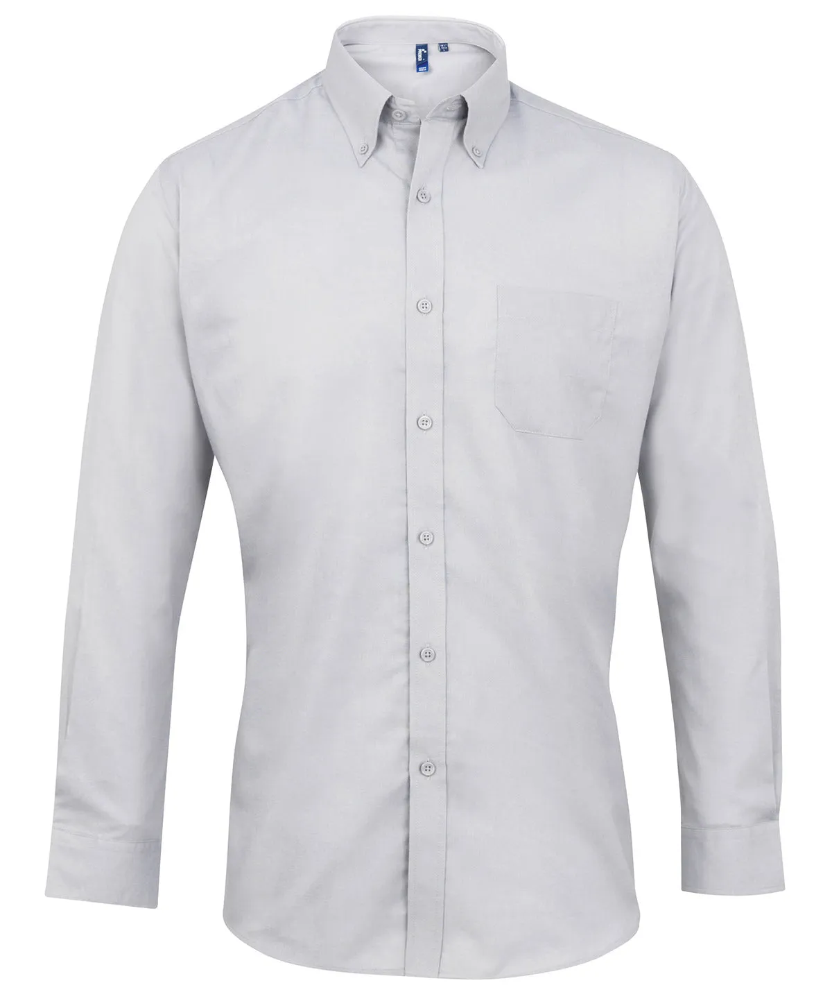 Silver - Signature Oxford long sleeve shirt