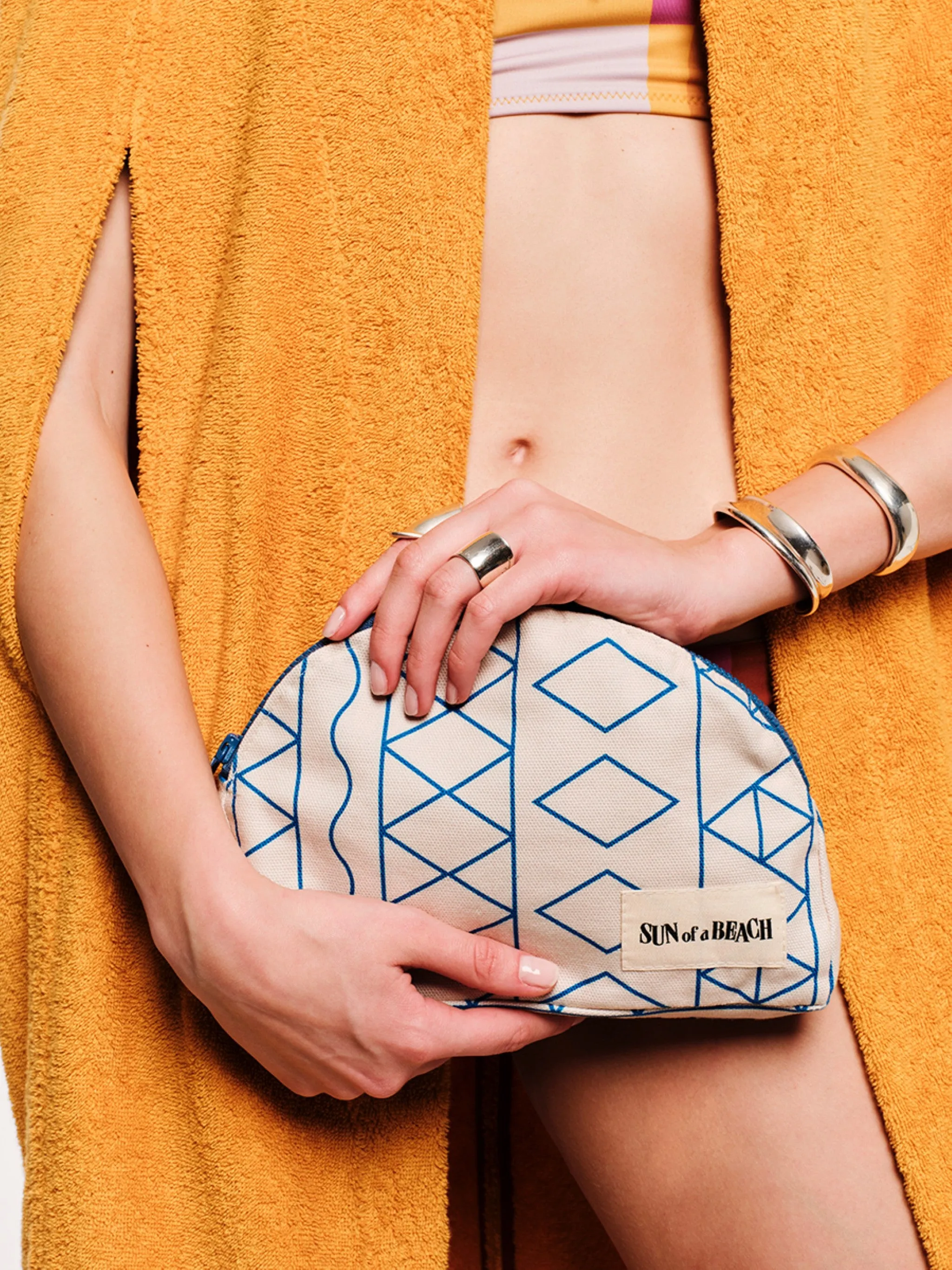 Skies of Tinos | Small Waterproof Luna Pouch