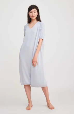 Summer Sweater Cardigan - Blue Mist